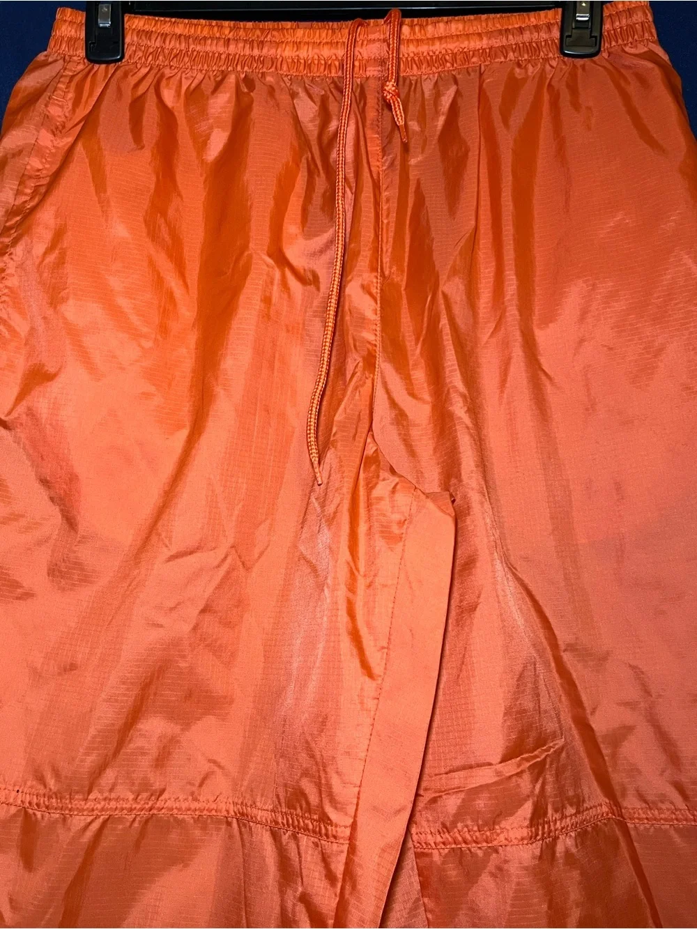 Authentic Y2K Champs Men's Orange Lightweight Windbreaker Jacket/pant set